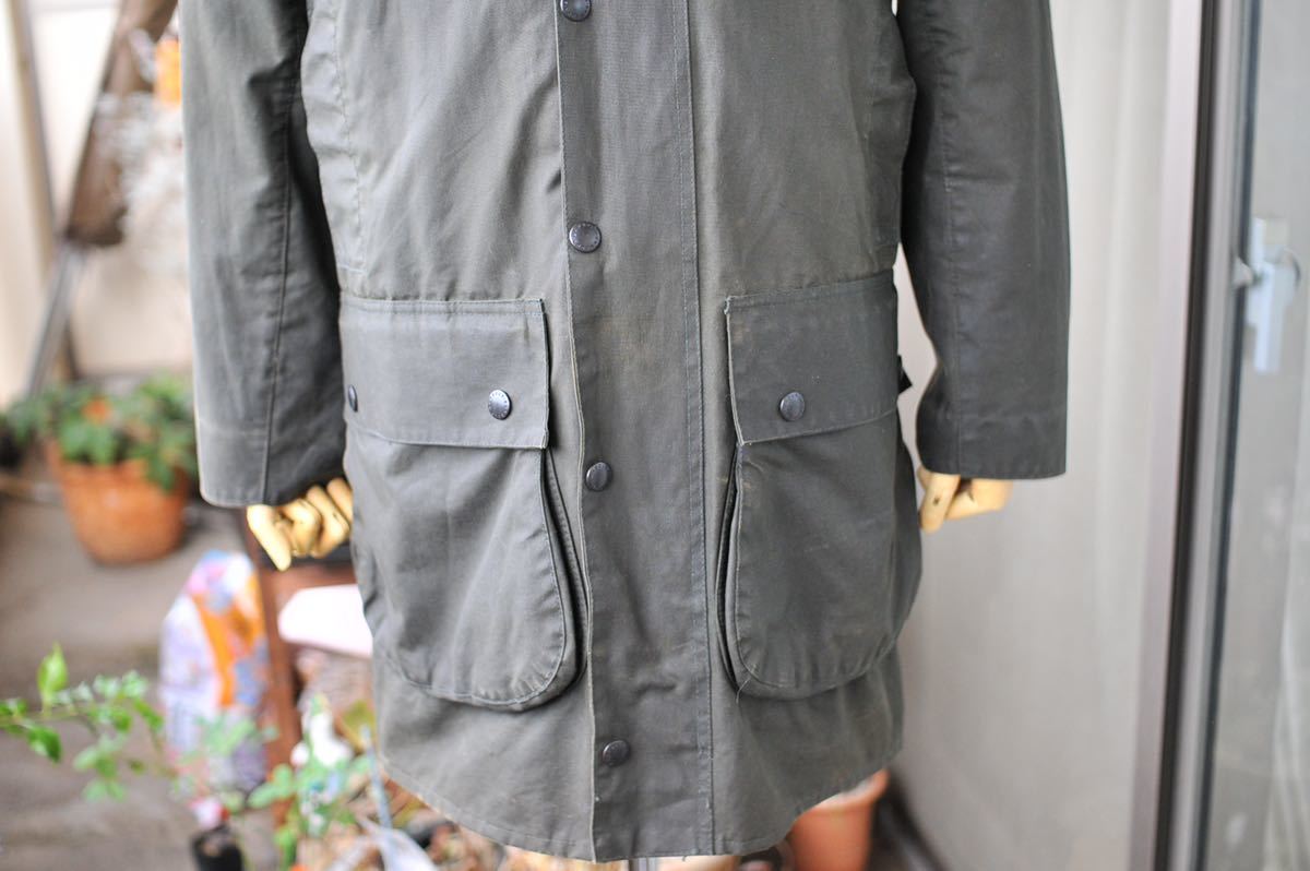 美品/C38/Vintage Barbour NORTHUMBRIA/2ロイヤルクレスト/ビンテージ