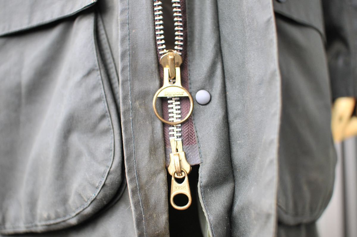美品/C38/Vintage Barbour NORTHUMBRIA/2ロイヤルクレスト/ビンテージ