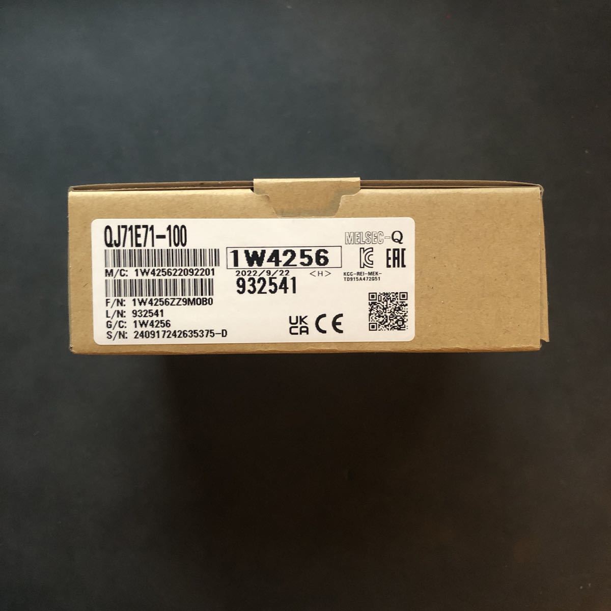 未使用 MITSUBISHI 三菱電機 QJ71E71-100 シーケンサ インタフェース