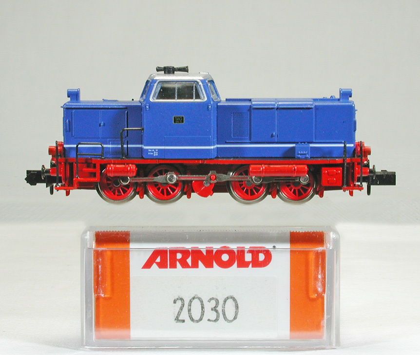 ARNOLD #2030 ＴＡＧ（Tegernsee Bahn AG／ドイツ） Ｖ６５ １２号機 ディーゼル機関車（ブルー） 　● 特価 ●