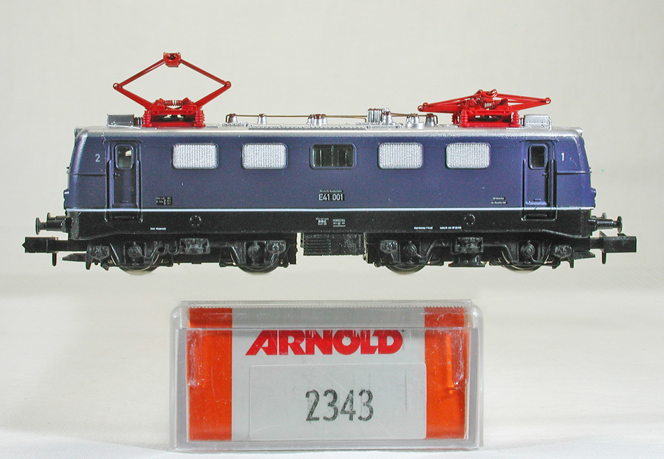 ARNOLD #2343 ＤＢ（旧西ドイツ国鉄） ＢＲ Ｅ４１型電気機関車　（ブルー）　● 特価 ●