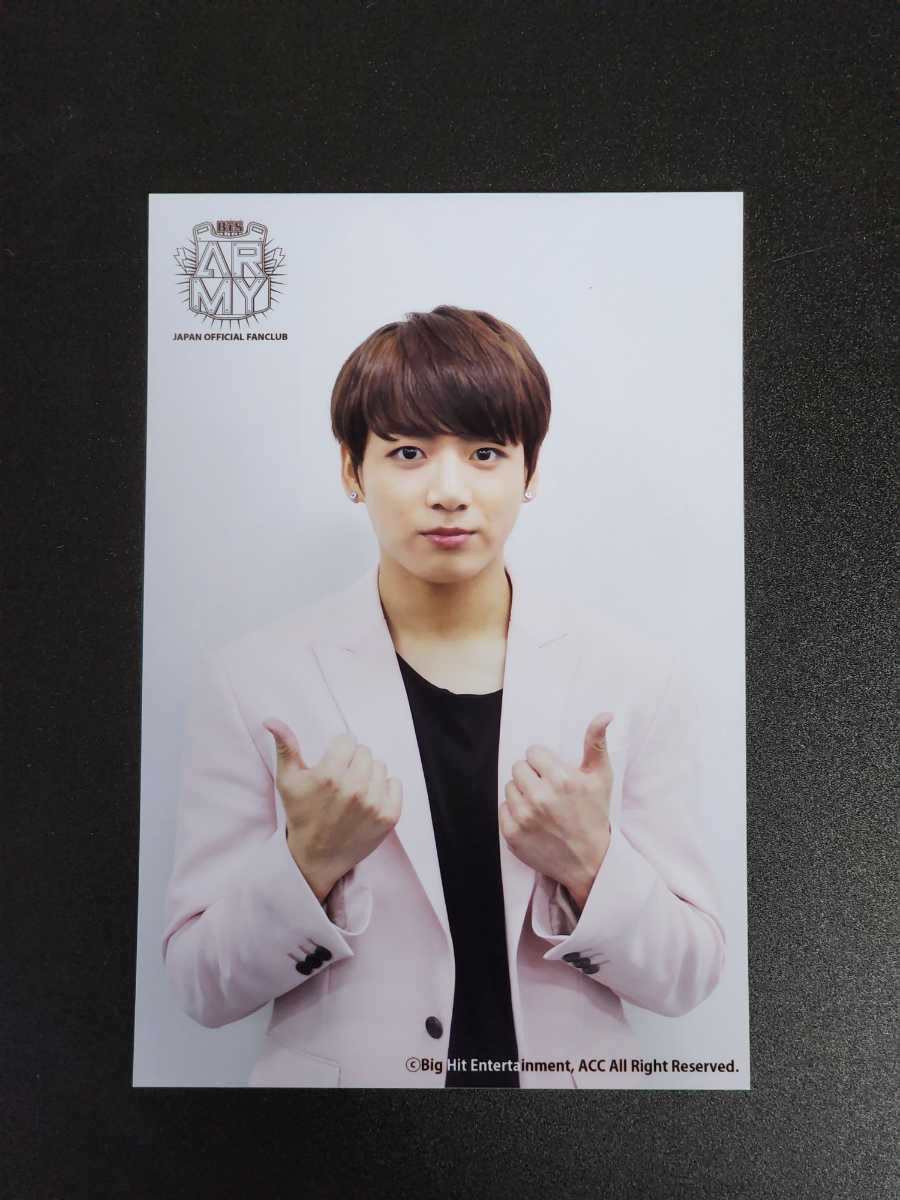 BTS 防弾少年団 公式 FC継続特典 フォト 写真 JUNGKOOK ジョングク 公式 送料無料_画像1