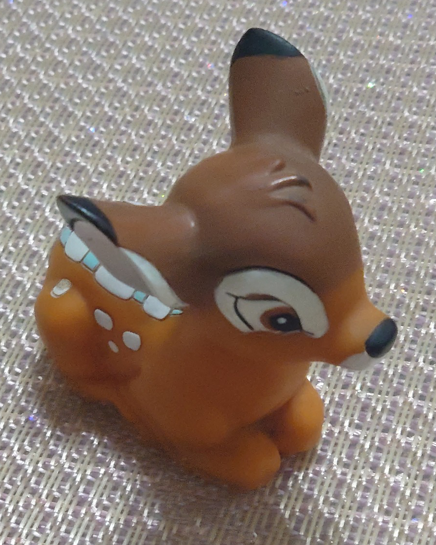  Disney Bambi sofvi 1996 год производства Bandai фигурка 