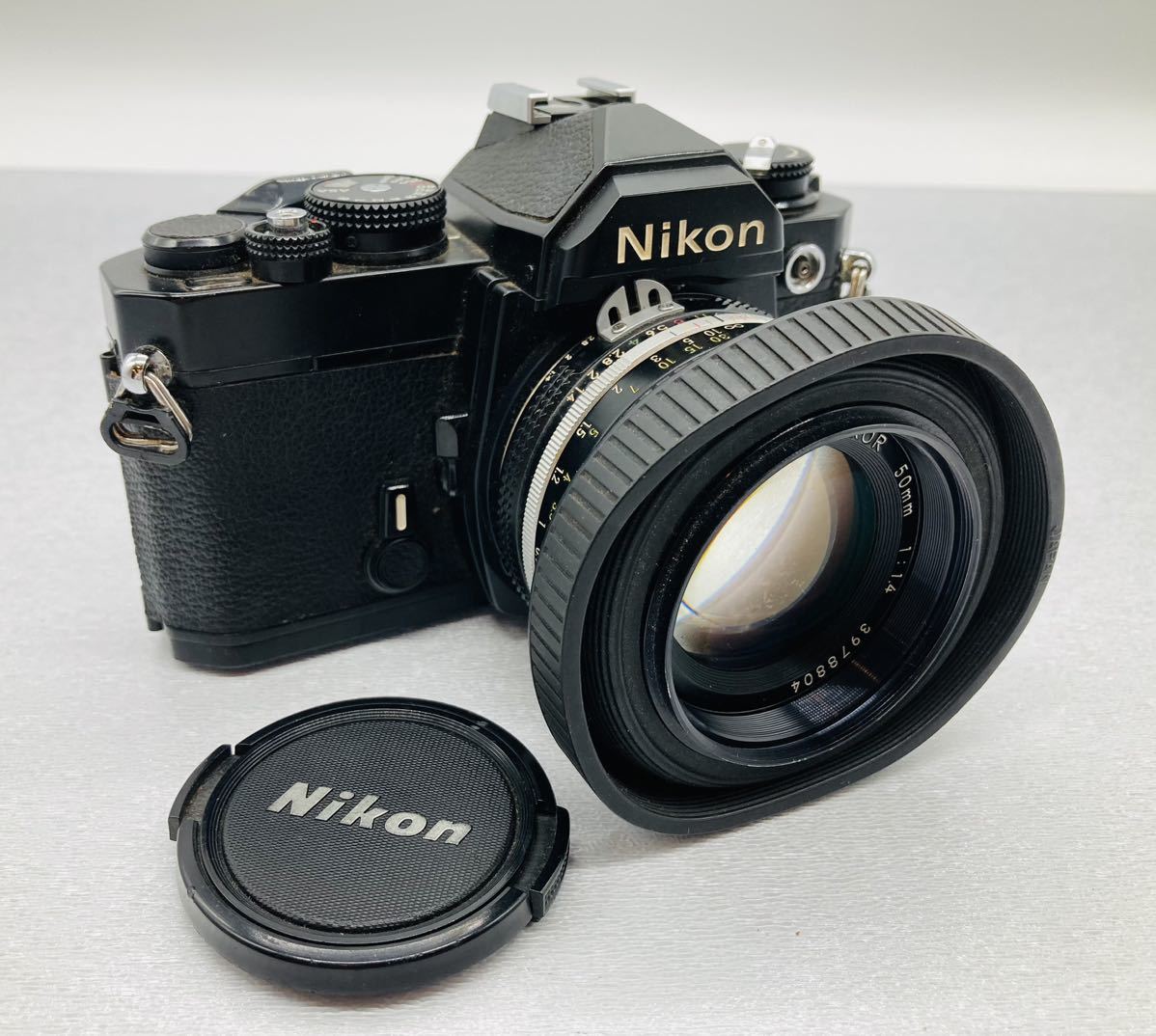 i65 必見! Nikon ニコン FM ブラックボディ フィルムカメラ NIKKOR