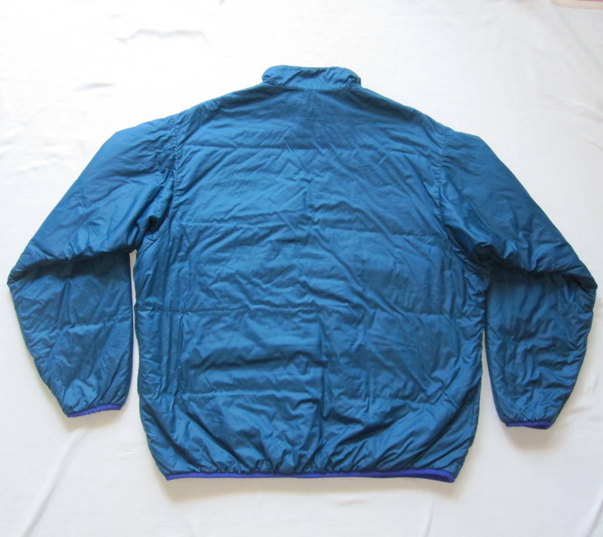 90s patagonia/パフボールベスト/ブルーグラス/USA製/サイズS 90s patagonia/パフボールベスト/ブルーグラス/USA製/サイズS
