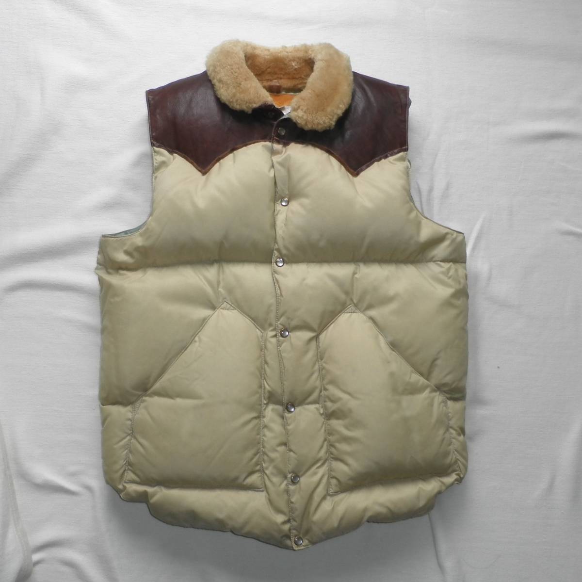 ☆70s ビンテージ ロッキーマウンテン ダウンベスト (42) オリジナル / vintage / 1970s / ROCKY MOUNTAIN / DOWN VEST / CHIRSTY_画像1