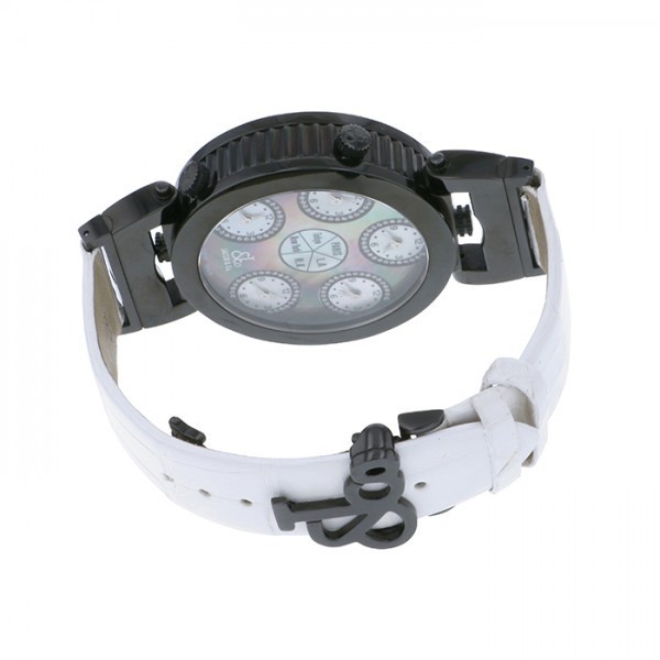 ジェイコブ JACOB&CO シックスタイムゾーン 世界限定500本 JC-LG5D シルバー/ブラック文字盤 新古品 腕時計 メンズ_画像6