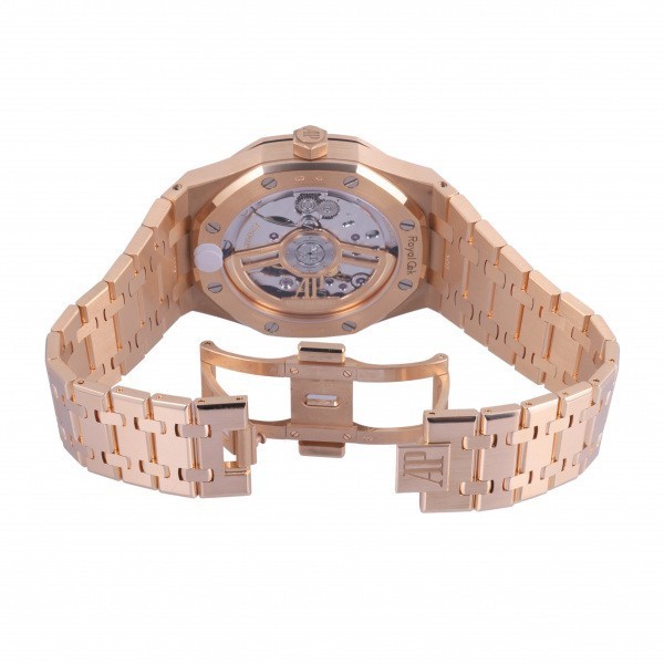 オーデマ・ピゲ AUDEMARS PIGUET ロイヤルオーク 15500OR.OO.1220OR.01 ブラック文字盤 中古 腕時計 メンズ_画像5