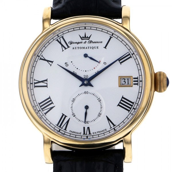 ヨンガー&ブレッソン Yonger&Bresson シャンボール YBH8356-03 ホワイト文字盤 新品 腕時計 メンズ