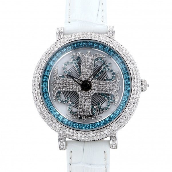 アンコキーヌ ネオ Anne Coquine Neo レディイール ターコイズ L1-4E ホワイト文字盤 新品 腕時計 レディース