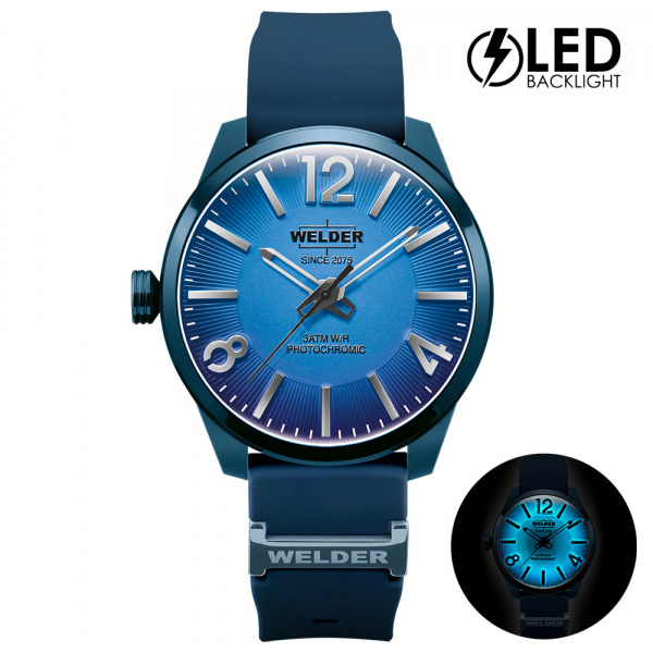 ウェルダー WELDER スパーク WWRL1002 ブルー文字盤 新品 腕時計 メンズ