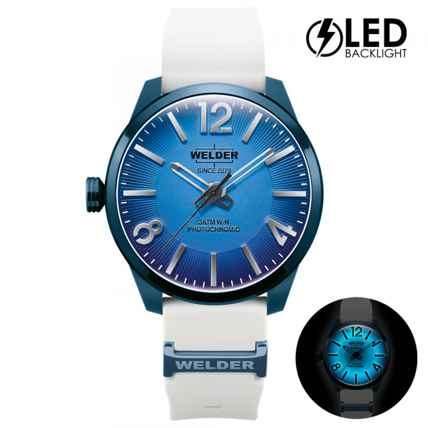 ウェルダー WELDER スパーク WWRL1003 ブルー文字盤 新品 腕時計 メンズ