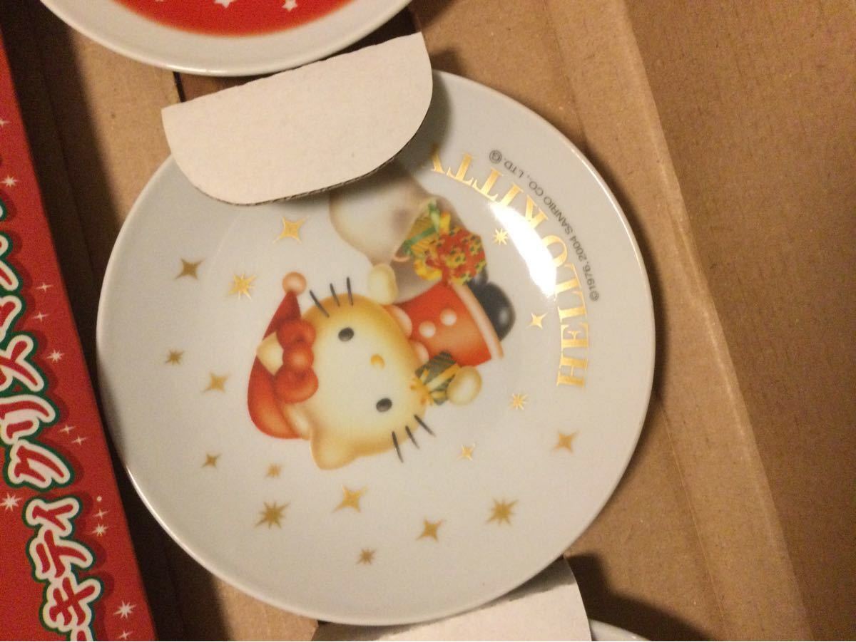 稀少 小僧寿し クリスマスキャンペーン ハローキティ 小皿セット 稀少 小僧寿し クリスマスキャンペーン ハローキティ 小皿セット