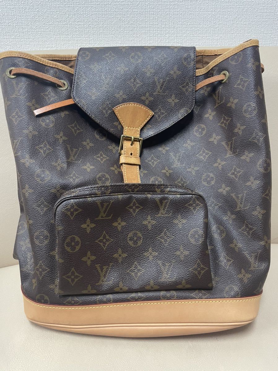 LOUIS VUITTON ルイヴィトン モンスリ リュック - greatriverarts.com