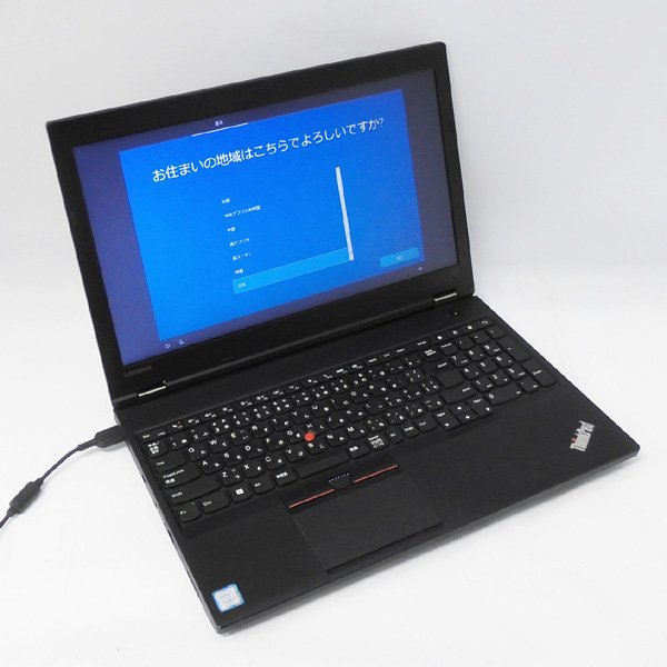 超美品 ☆ L560 ThinkPad 2.3GHz/4G/500G/Win10 i3-6100U lenovo 15
