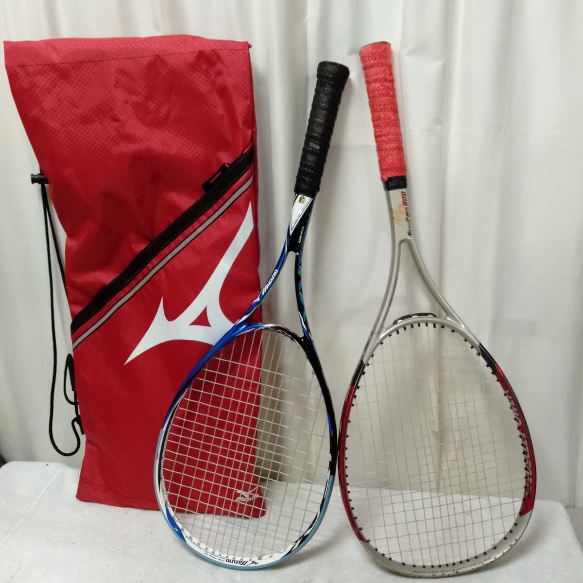 ホ55 テニスラケット YONEX ヨネックス MUSCLE POWER 800 MP800V 軟式
