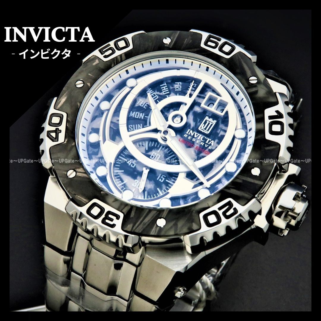 格安新品 世界限定☆圧倒的カッコよさ INVICTA Jason Taylor 38254