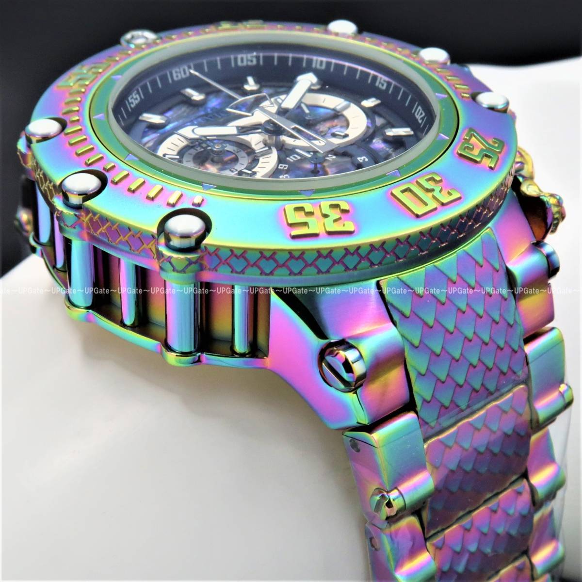 圧倒的造形美☆レインボー INVICTA Subaqua 34149 インビクタ