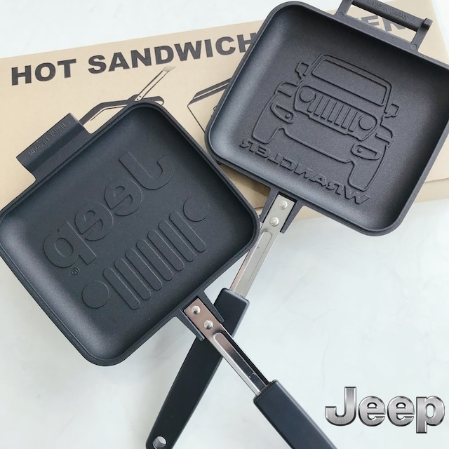 最新 Jeep ホットサンドクッカー アウトドア キャンプ用品 Coleman