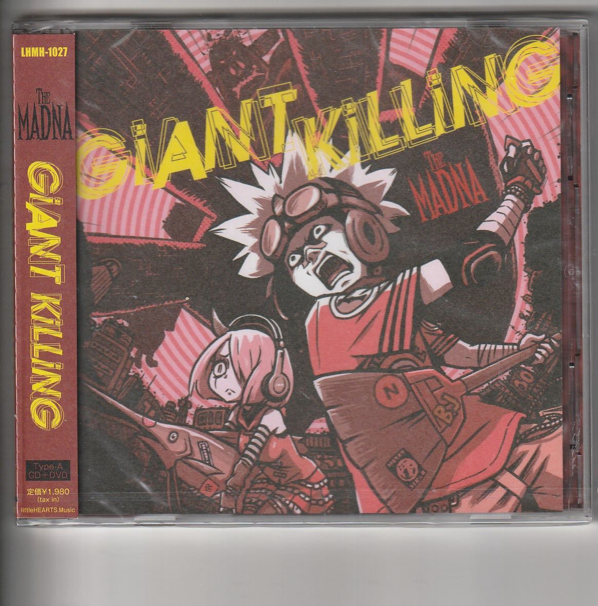 新品CD+DVD！THE MADNA [GiANT KiLLiNG] マドンナ_画像1