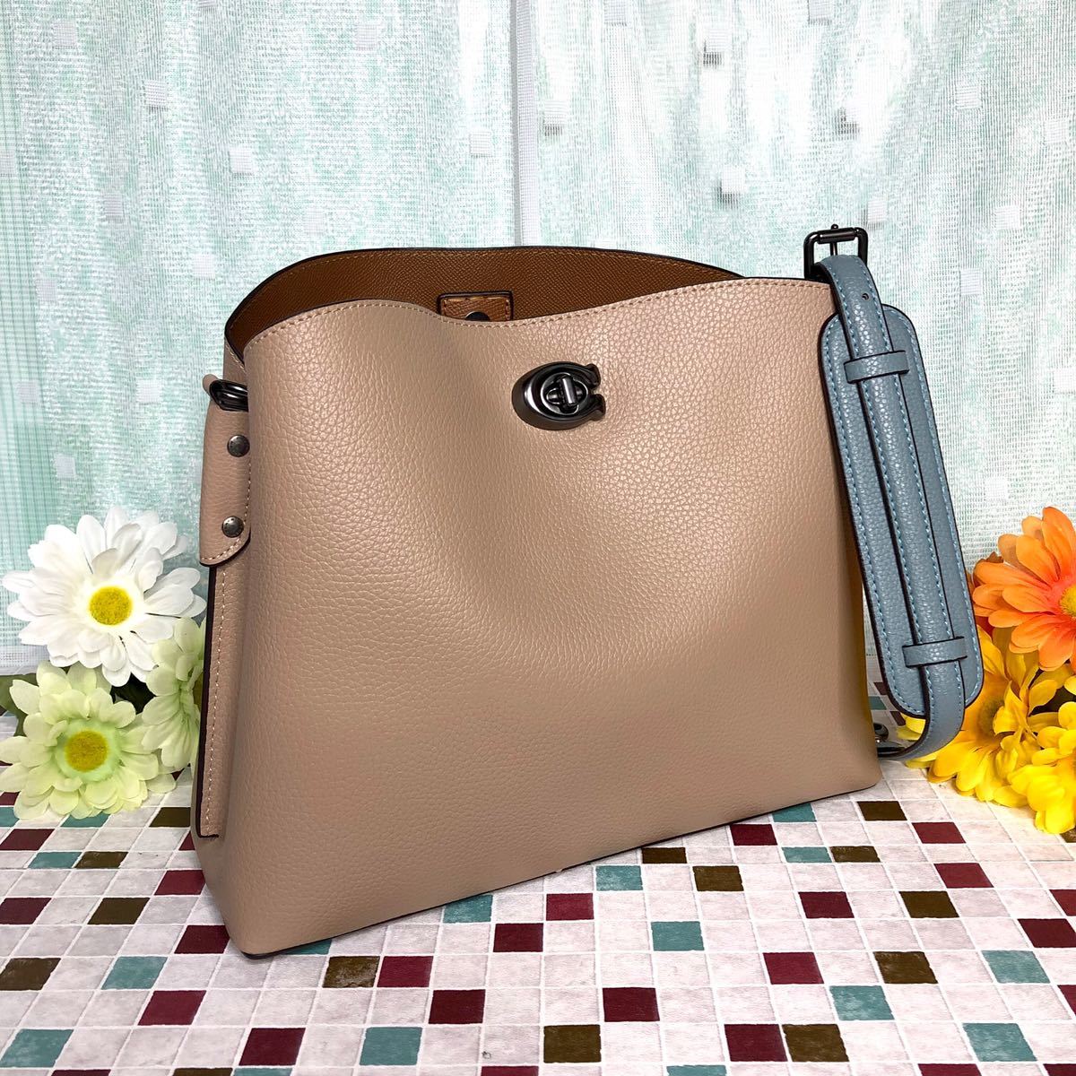 今年人気のブランド品や COACH ショルダー ウィロウ サドルバッグ 2wa