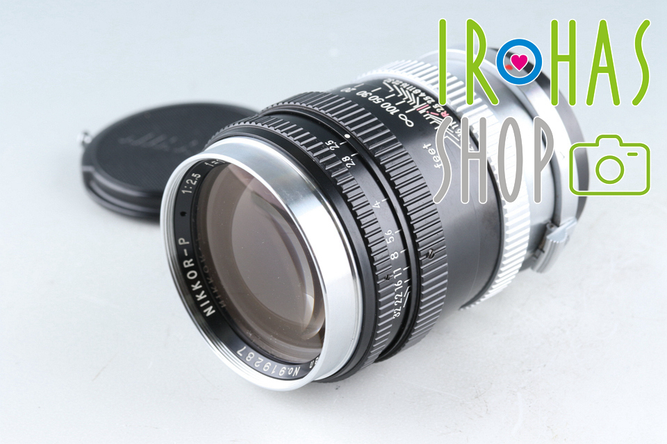 Nikon Nippon Kogaku Nikkor-P 105mm F/2.5 Lens for Nikon S #43497E6_画像1