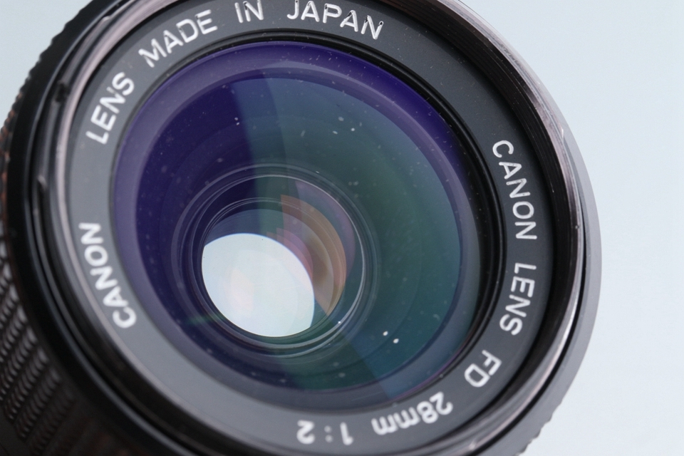 Canon FD 28mm F/2 Lens #43297F4_画像3