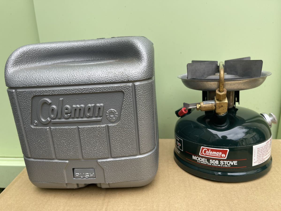 送料無料 美品 コールマン 508 ツーレバー ビンテージ ストーブ