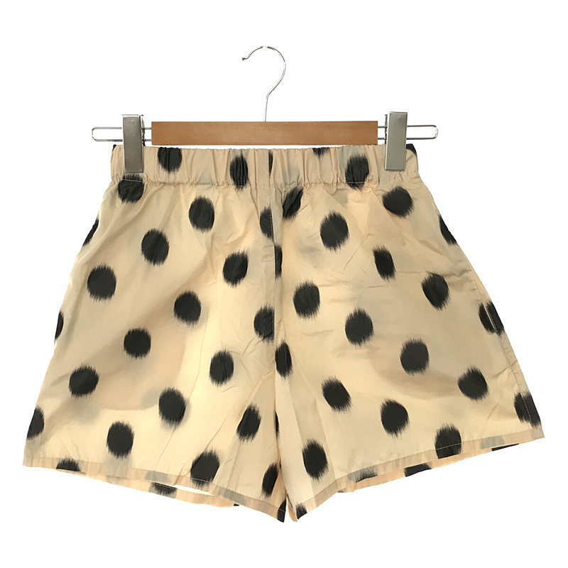 PRADA / プラダ | 2020SS | シルク 掠れドット ショートパンツ | 38