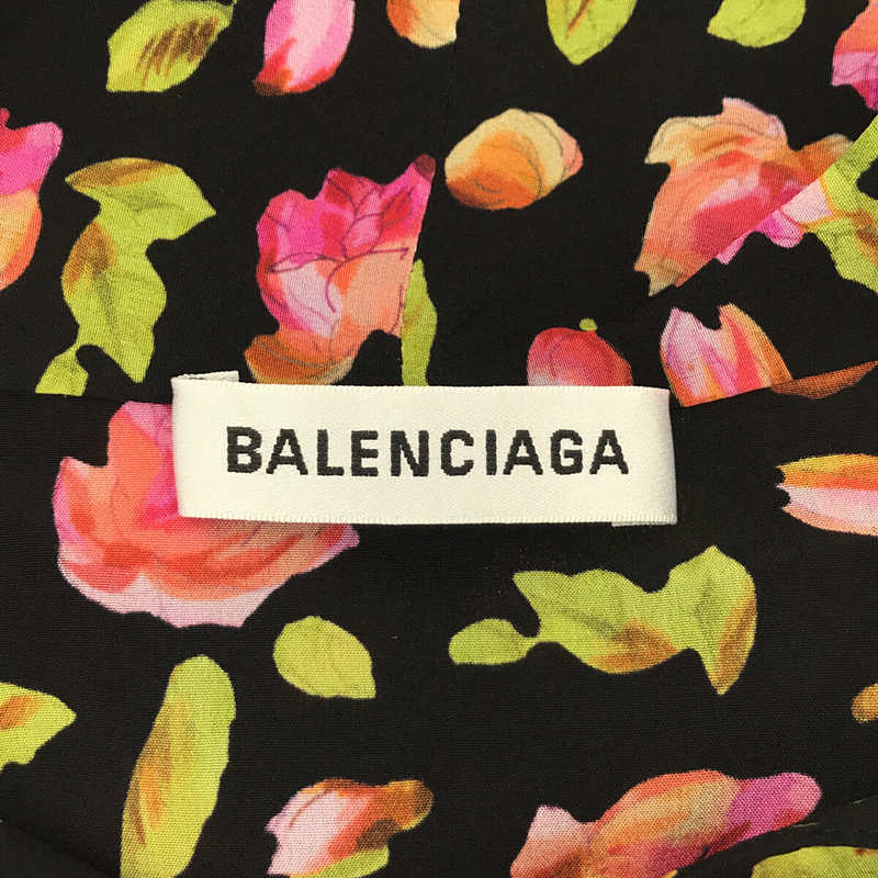 BALENCIAGA / バレンシアガ | シルク100% フローラル プリント ...