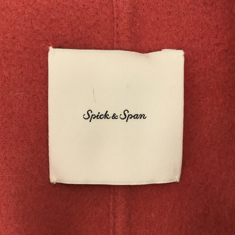 【美品】 Spick and Span / スピックアンドスパン | ワイドシルエット Wフェイスルーズコート | 36 | ピンク | レディ_画像5
