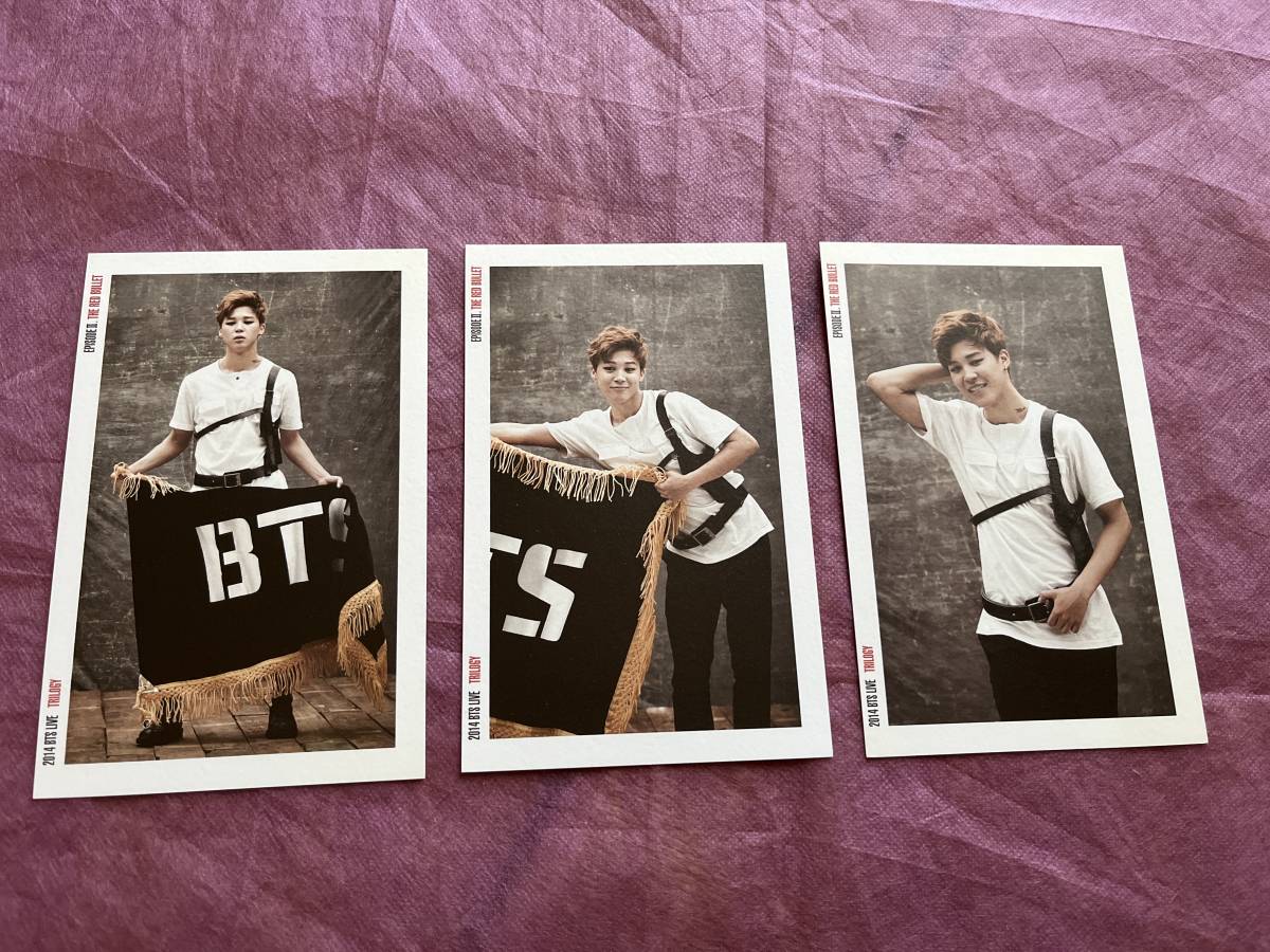 防弾少年団 BTS JIMIN ポストカード3枚 THE RED BULLET | www.agan.com.br