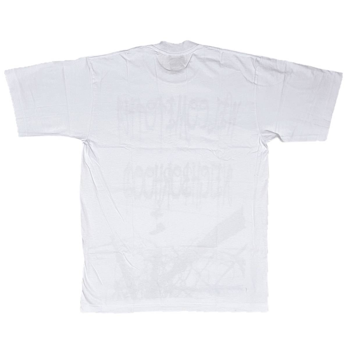 N-HOOD CLOTHING WIRE PRINT 半袖 Tシャツ （ホワイト） (XXL) [並行輸入品]_画像2