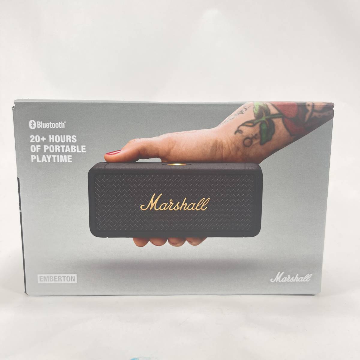 即納・新品】国内正規品 Marshall Emberton Black & Brass 即納・新品】国内正規品 Marshall Emberton Black & Brass