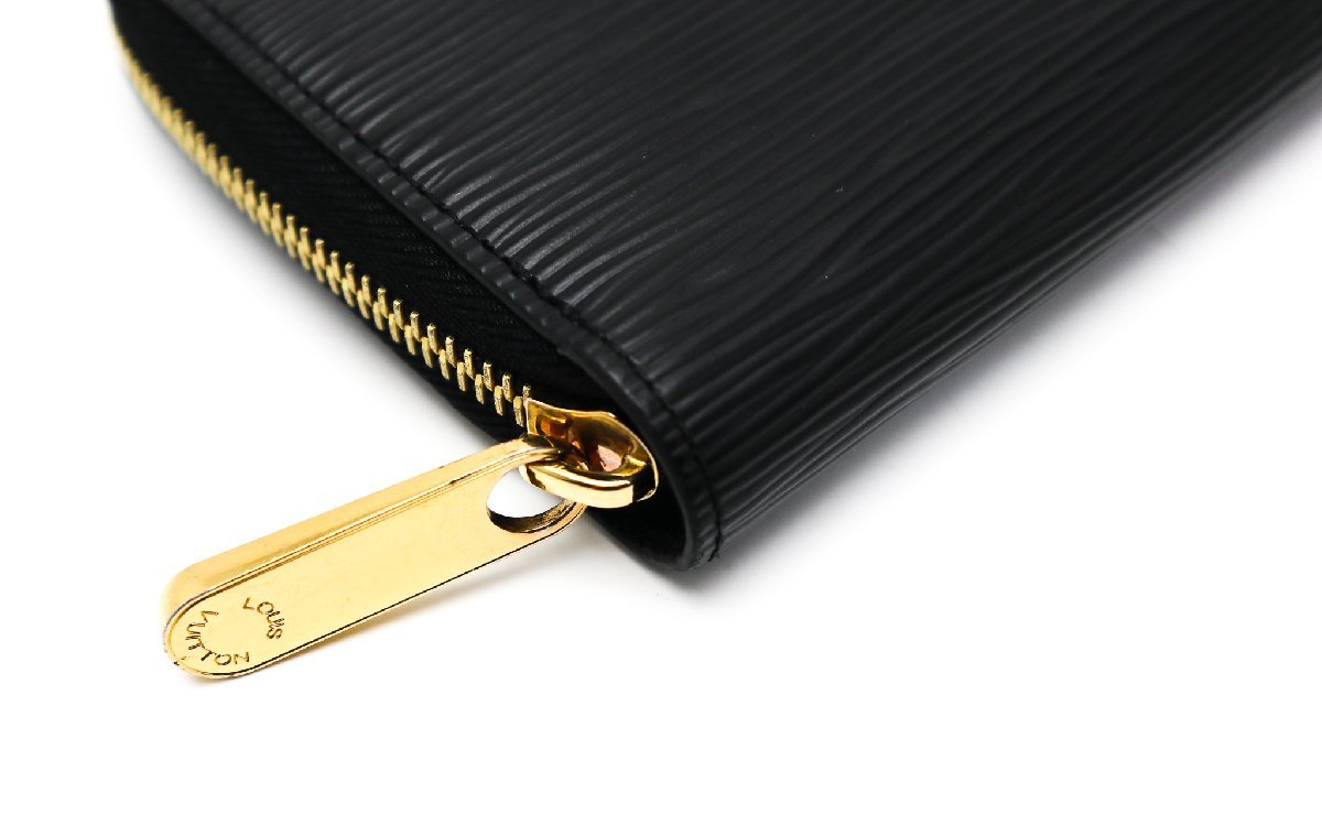LOUIS VUITTON ルイヴィトン エピ 長財布 ゴールド金具 ノワール
