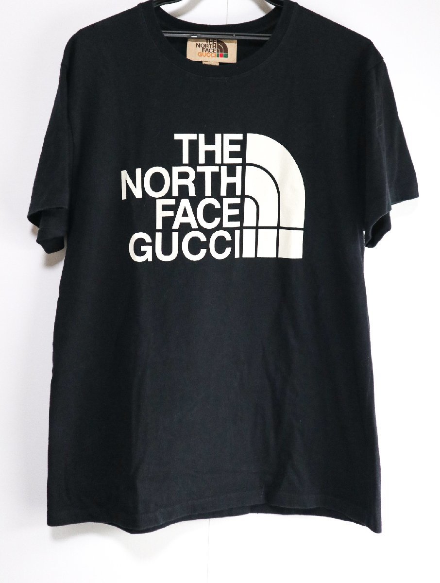 GUCCI x THE NORTH FACE グッチ x ノースフェイス コラボ 黒 ブラック