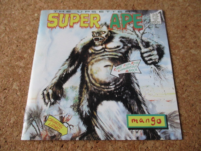 Lee Pperry & The Upsetters/Super Ape リー・“スクラッチ”・ペリー 76年 大傑作・大名盤♪！ 貴重な、国内盤♪ 廃盤♪ ボブ・マーリー♪_画像4