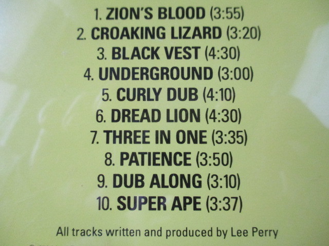 Lee Pperry & The Upsetters/Super Ape リー・“スクラッチ”・ペリー 76年 大傑作・大名盤♪！ 貴重な、国内盤♪ 廃盤♪ ボブ・マーリー♪_画像3