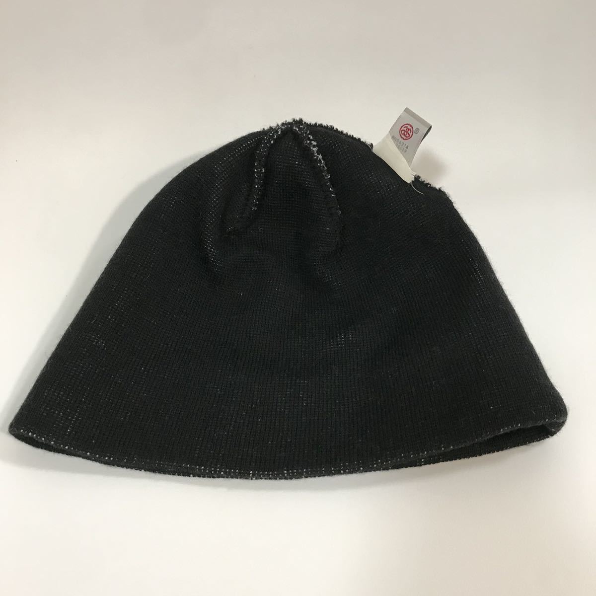 stussy old Jacquard Beanieステューシー ビッグ デカ ロゴ ジャガード 