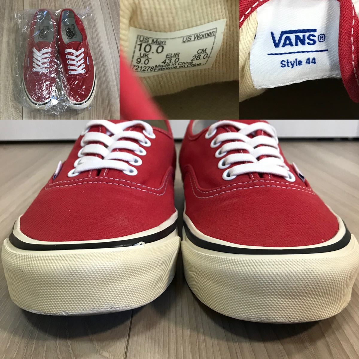 VANS STYLE 44 AUTHENTIC DX Anaheim Factory Collection VANS STYLE 44 AUTHENTIC DX Anaheim Factory Collection