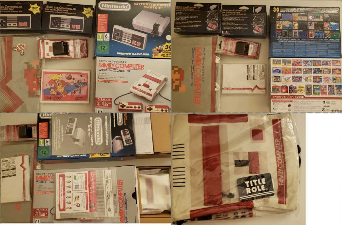 nes classic edition Northern Europe wireless light-hearted short play -la- Nintendo Classic Mini Japan body adapter title role Famicom back card 