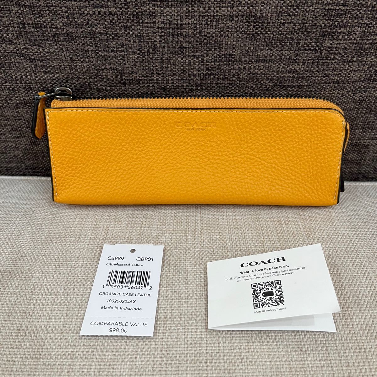人気ブランド多数対象 COACH コーチ 小物入れ ペンケース 新品