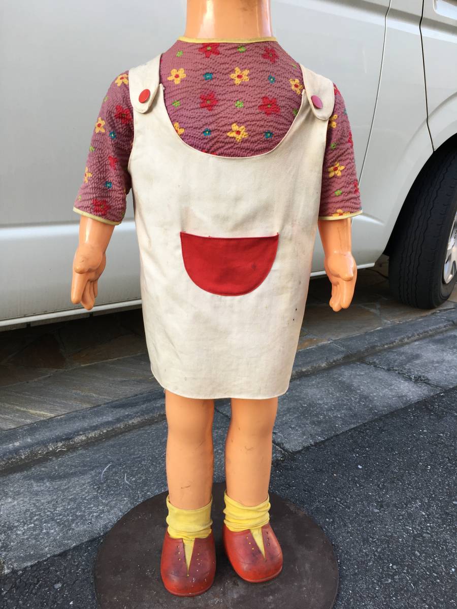FUJIYA 不二家 ペコちゃん 店頭 ディスプレイ用 高さ109cm 首振り人形 