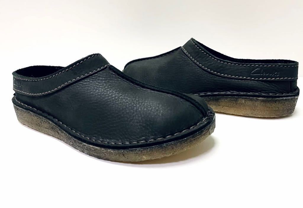 デッド!! 希少!! 英国製 Clarks GB DESERT グロッグ ブラック UK