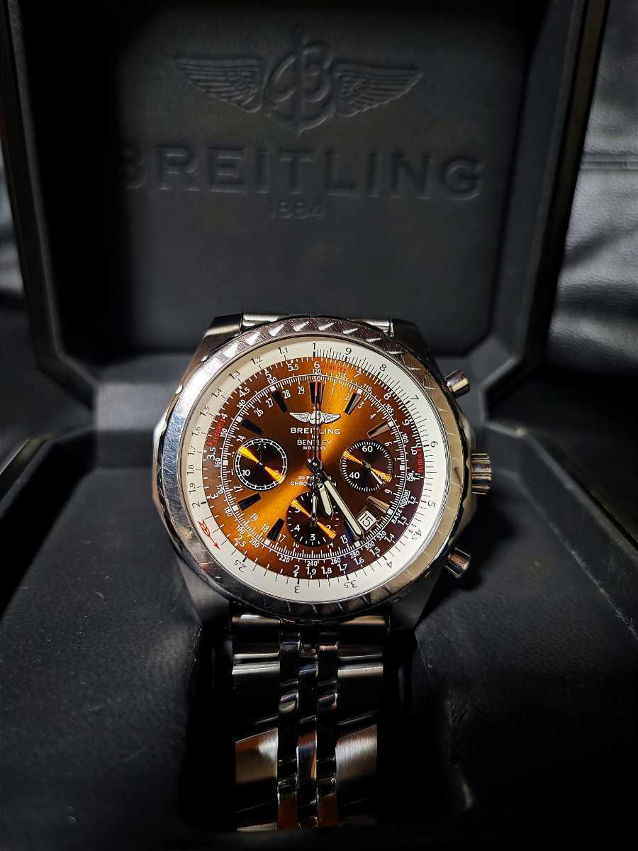 美品 BREITLING ブライトリング 腕時計 ベントレー 希少品 クロノ