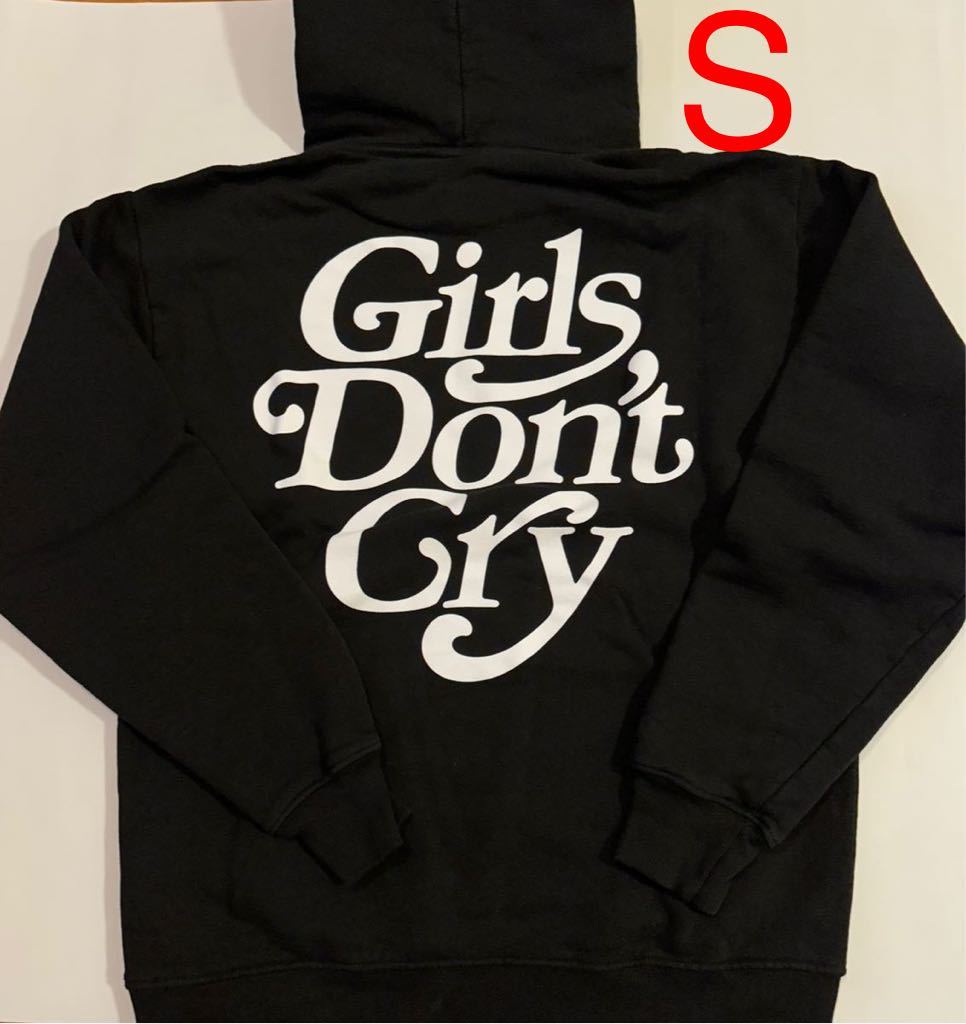 S】Girls Don't Cry GDC LOGO Hoodie ブラック ガールズドントクライ