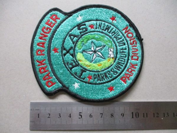 テキサス TEXAS PARKS ＆ WILDLIFE DEPARTMENT PARK RANGERワッペン/公園レンジャー刺繍PATCHESキャンプCAMPアウトドア自然アップリケ V187_画像8