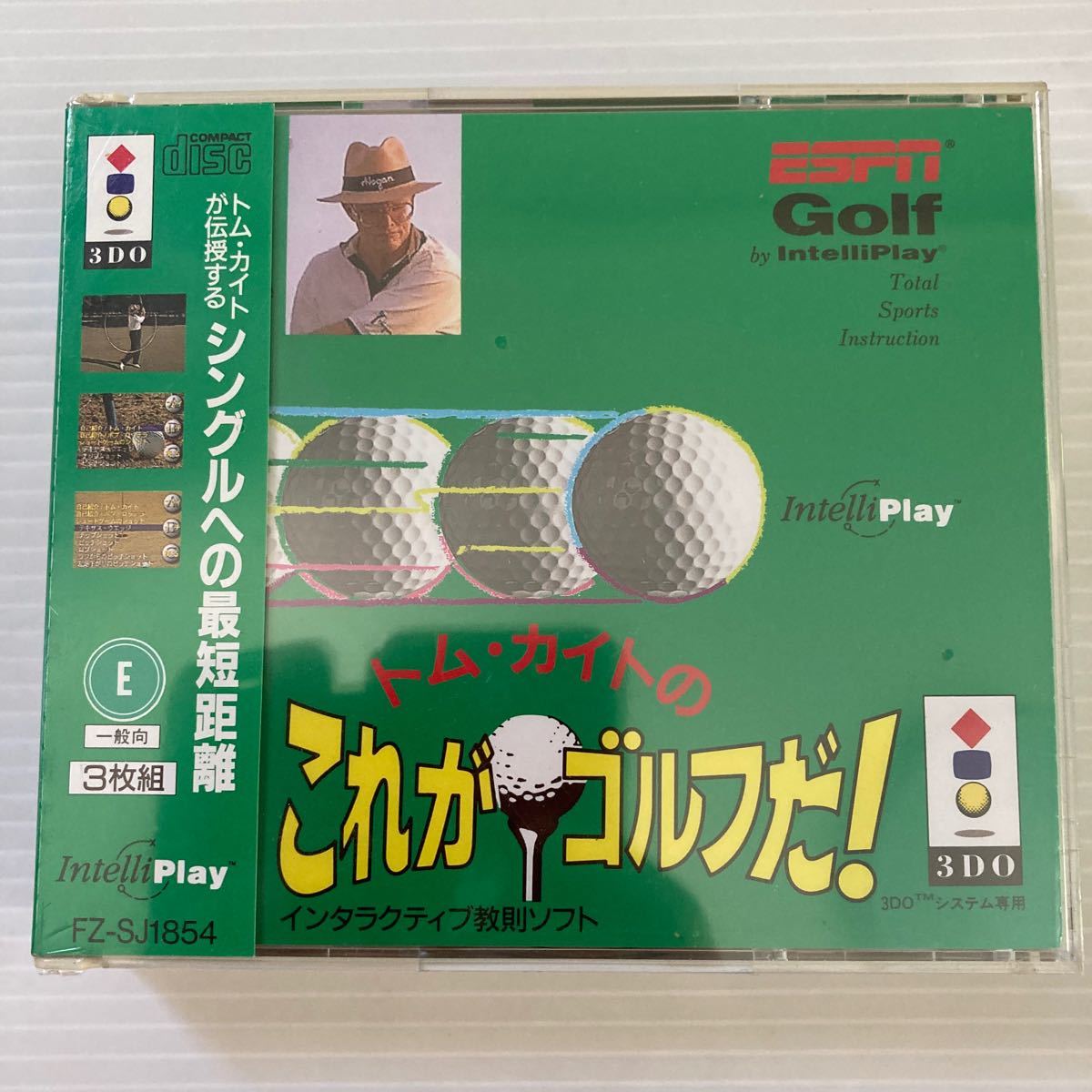 【未開封品】3DO トム・カイトのこれがゴルフだ!(3枚組) 未開封品】3DO トム・カイトのこれがゴルフだ!(3枚組) 未開封品】