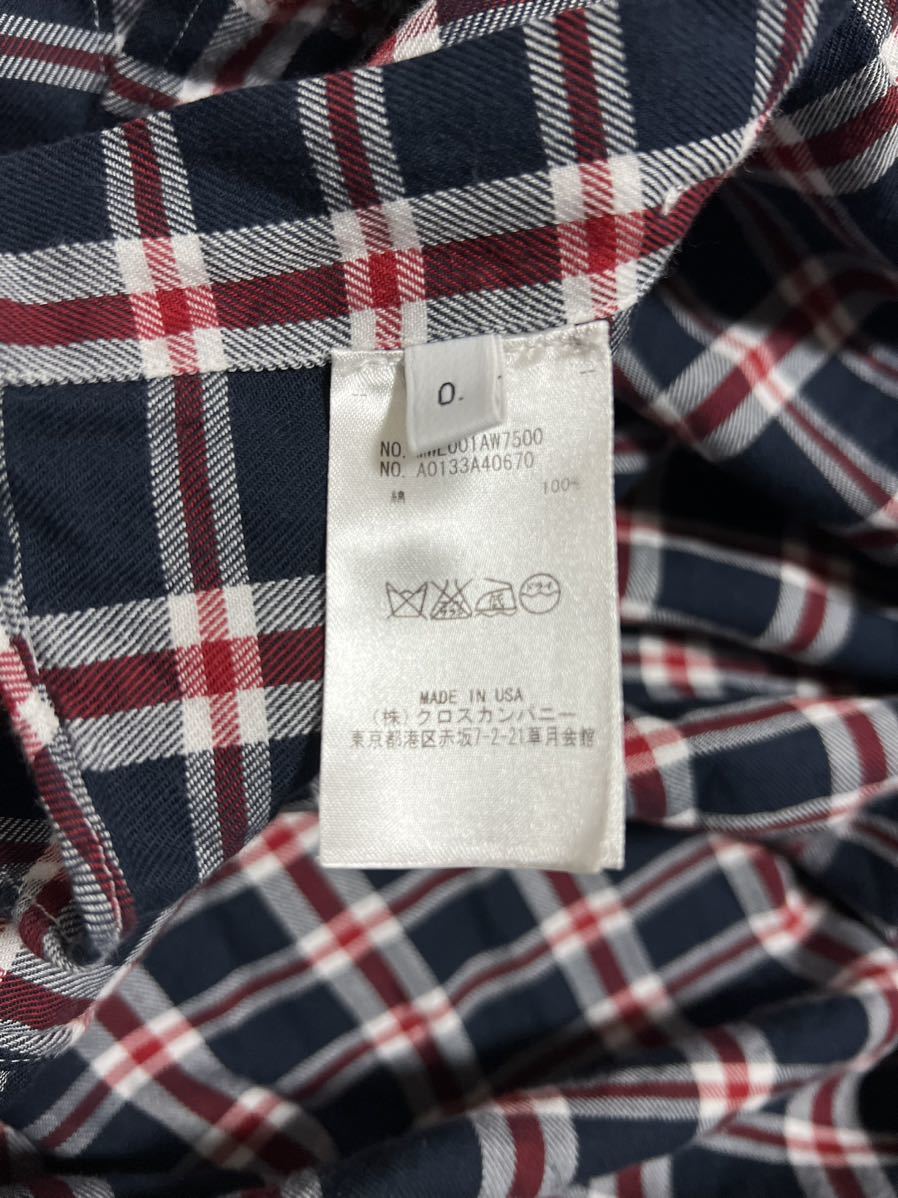THOM BROWNE トムブラウン シャツ サイズ0 USA製 美品 BD 商品細節
