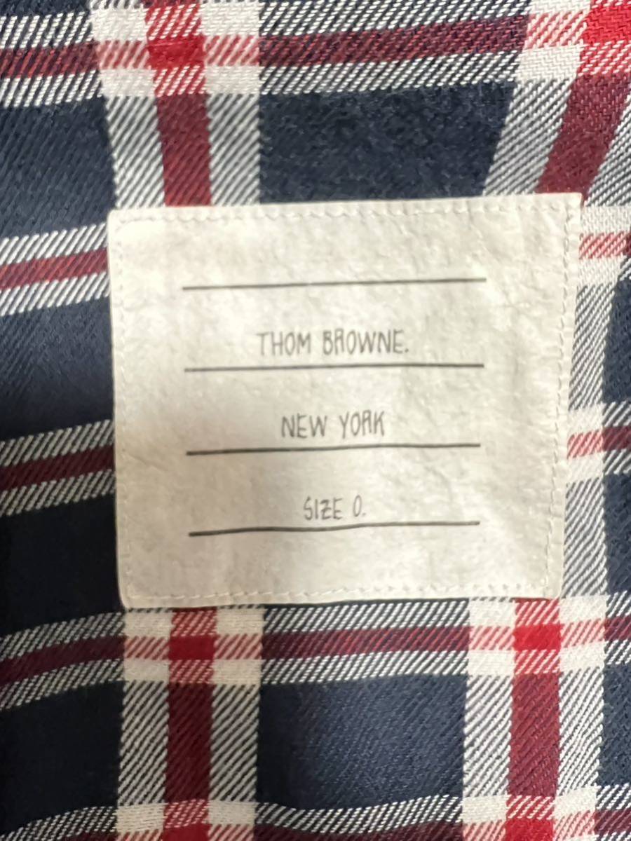 THOM BROWNE トムブラウン シャツ サイズ0 USA製 美品 BD 商品細節